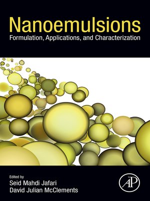 cover image of Nanoemulsions
